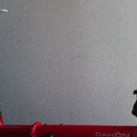 【2015 DAHON SPEED FALCO】ジェットストリーム用超ショートハンドルポスト交換【落差80mm】